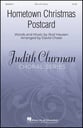 Hometown Christmas Postcard SSA choral sheet music cover